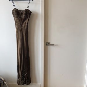 Silk strapless maxi - LAUNDRY BY SHELLI SEGAL